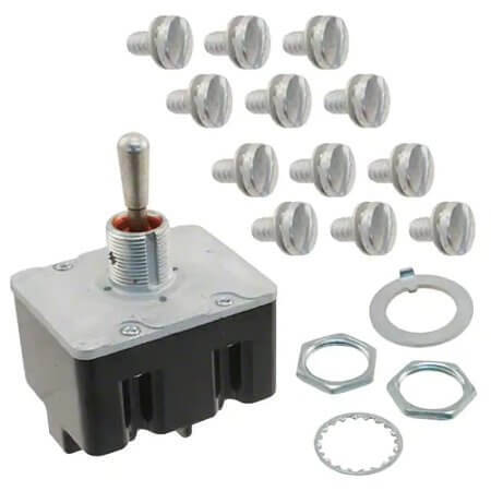 4TL1-72E SWITCH TOGGLE 4PDT 10A 125V - 1