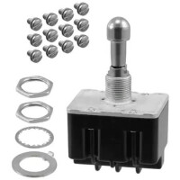 4TL1-7E SWITCH TOGGLE 4PDT 10A 125V - 1