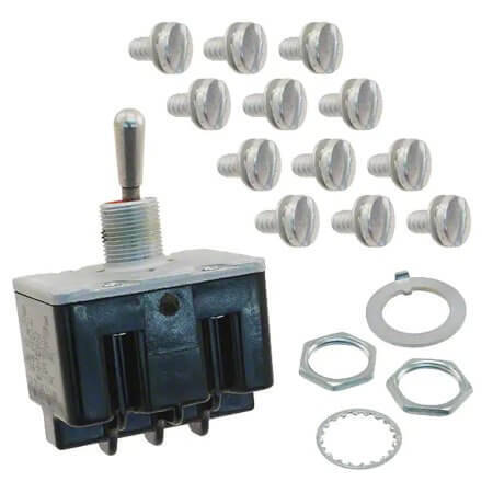 4TL1-8F SWITCH TOGGLE 4PDT 10A 125V - 1