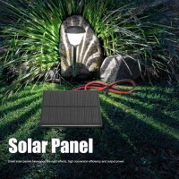 4V 150MA Günel Paneli - Solar Panel - Güneş Pili 15cm Kablolu 60x80mm - 5