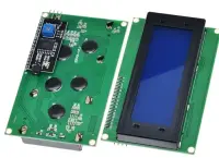 4x20 Lcd Ekran Mavi I2C Modüllü - 1