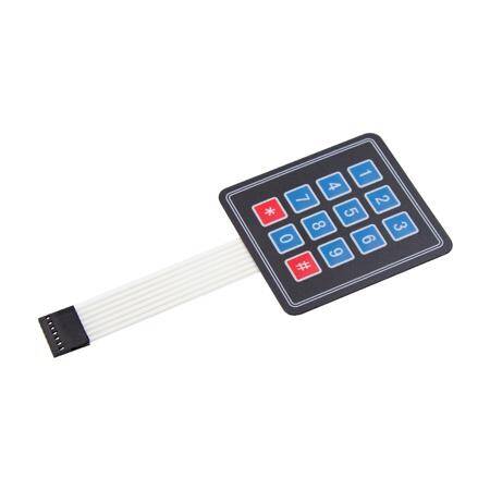 4x3 Membrane Switch Matrix Keypad - 2