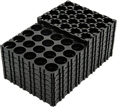 4x5 18650 Battery Holder With 18.5mm Bore Diameter - 2