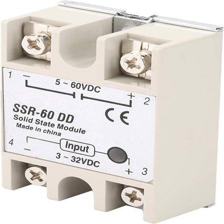 5-200V SSR-60DD Solid State Relay - 3