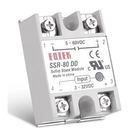 5-60V SSR-80DD Solid State Relay - 2