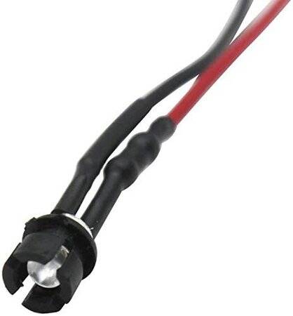 5-9V 3mm Red LED Indicator Light With 20cm Cable - 4