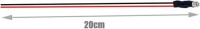 5-9V 3mm Water Clear RGB Slow Flash LED Indicator Light With 20cm Cable - 5
