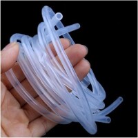 5 Metre Esnek Kauçuk Şeffaf Hortum - Silikon Tüp ID 6mm X 8mm OD - GorsuElectronic