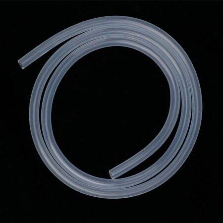 5 Metre Esnek Kauçuk Şeffaf Hortum - Silikon Tüp ID 6mm X 8mm OD - 4