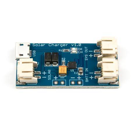 500mA Mini Solar Lipo Charger Board - 5