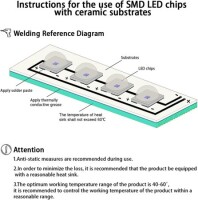 5050 SMD LED Saf Yeşil - 3