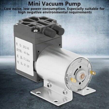50BPM-12V Mini Elektrikli Vakum Pompası 10L/Min - 2