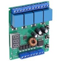 5/12/24V 4CH Röle Modülü Programlanabilir Tetik Gecikme Süresi Motor Pozitif Ters Kontrol Cihazı DC6-24V - 2