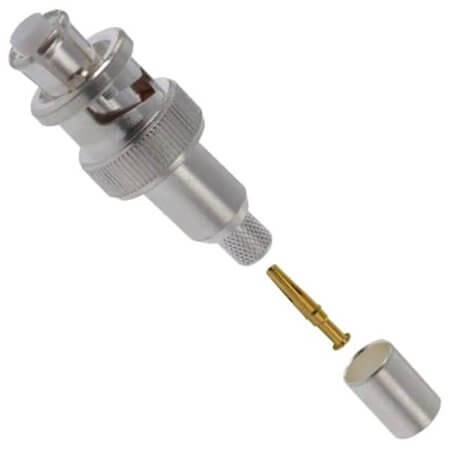 51426-2 CONNECTOR PLUG SHV STR CRIMP - 1