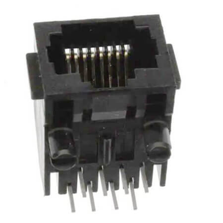 5555162-1 CONN MOD JACK 8P8C R/A UNSHLD - 1