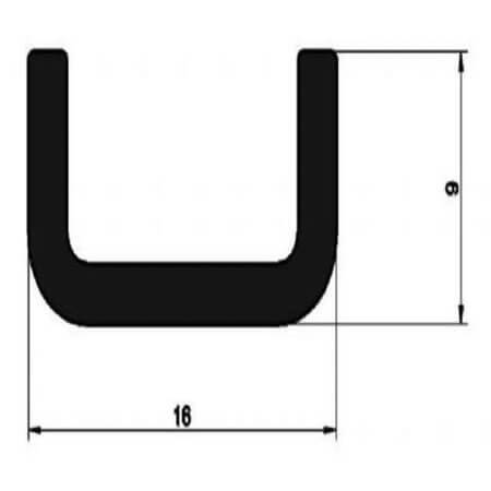 555AS20 AL.SOĞUTUCU ALÜMİNYUM SOĞUTUCU H=9MM G=16MM L=20MM - 1