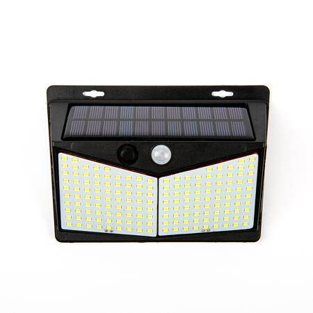 5.5V 1.43W 208 Led Tek Kristal Güneş Enerjili Vücut Algılama Dış Mekan Lambası - 11