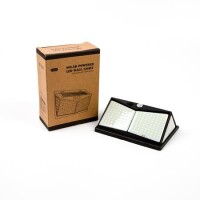 5.5V 1.43W 208Led Single Crystal Solar Body Sensing Outdoor Lamp - 1