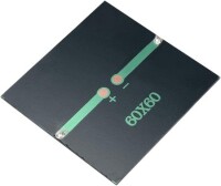 5.5V 80MA Polycrystalline Drop Solar Panel Size:60x60mm - 4