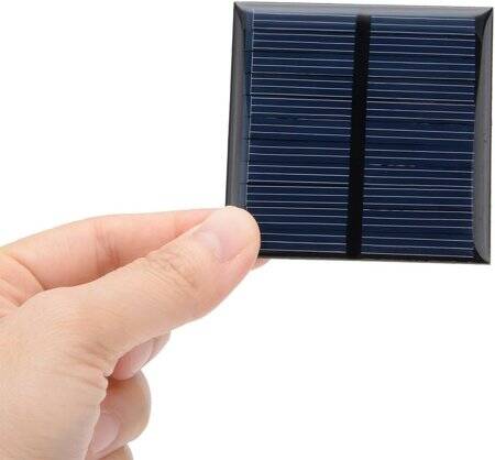 5.5V 80MA Polycrystalline Drop Solar Panel Size:60x60mm - 5