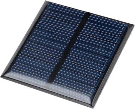 5.5V 80MA Polycrystalline Drop Solar Panel Size:60x60mm - 6
