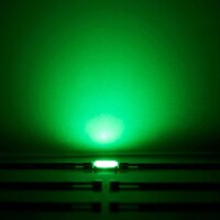 5730 (5630) 0.2W SMD LED Pure Green - 2