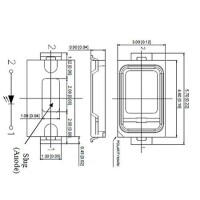 5730 (5630) 0.5W SMD LED Altın Sarısı - 2