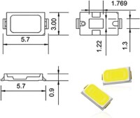 5730 (5630) 0.SMD 5W LED Pink - 3