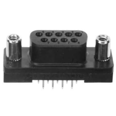 5745076-4 CONNECTOR DSUB 9PIN 180C THROUGH HOLE SOLDER FEMAL - 1