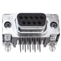 5747844-4 CONNECTOR D-SUB 9PIN RCPT R/A - 1