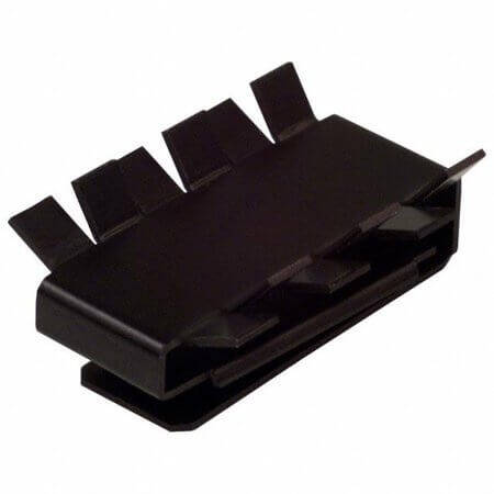 580500B00000G HEATSINK 24-DIP BLK ANODIZED - 1