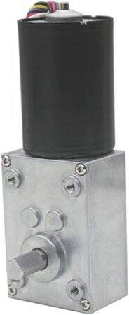 5840-3650.24V 40RPM Brushless DC Worm Gear Reduction Motor With Encoder - 5