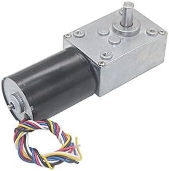 5840-3650.24V 80RPM Brushless DC Worm Gear Reduction Motor With Encoder - 1