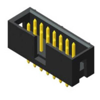 5BH1SDD88-14G05AL-00 BOX HEADER 14PIN (2x7) 2.54mm THT V/T MALE BLACK - 1