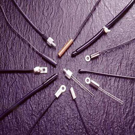 5CT8-103-2P-CON THERMISTOR NTC 10K L:100mm/2.50mm CONNEC 2P - 1