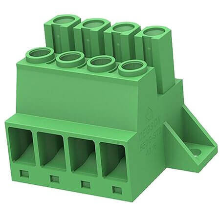5EDG-STD-10.16-05P-14-01 TERM.BLK.10.16MM 5P PLUGGABLE GREEN - 1