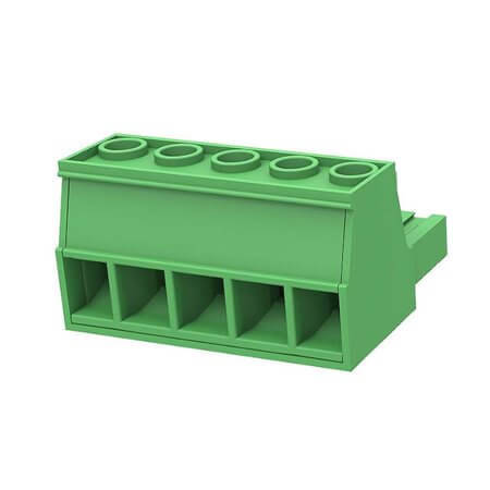 5EDGK-10.16-05P-14-00AH TERM.BLK.10.16MM 5P FEMALE GREEN - 1