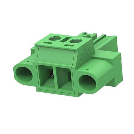 5EDGKM-7.62-02P-14-00AH TERM.BLK.7.62MM 2P MALE GREEN - 1