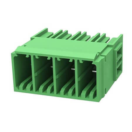 5EDGRHC-7.62-04P-14-00AH TERM.BLK.7.62MM 4P 90C MALE GREEN - 1