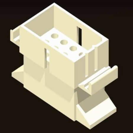 5H5030F1-202WBL00D01 CON.T.B.5.03MM 4PIN(2X2) FEMALE HOUSING - 1