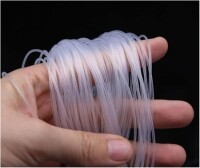 5Meters Transparent Silicone Tube Flexible Rubber Hose Drink Water Pipe Food Grade Connector ID 4mm X 7mm OD - 1