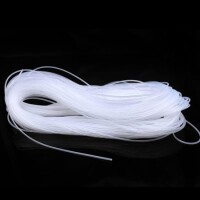 5Meters Transparent Silicone Tube Flexible Rubber Hose Drink Water Pipe Food Grade Connector ID 4mm X 7mm OD - 2