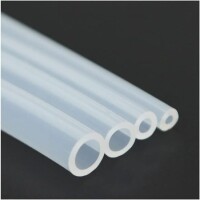 5Meters Transparent Silicone Tube Flexible Rubber Hose Drink Water Pipe Food Grade Connector ID 4mm X 8mm OD - 1