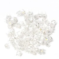 5mm Piranha 4 Pin Led Warm White - 2
