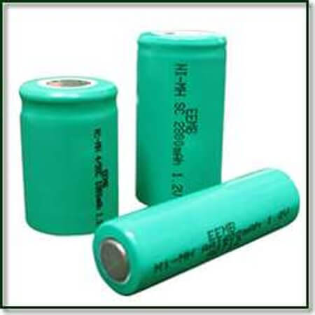 5NH-SC2200-LD BATTERY 6.0V 2200mAH WITH 15CM WIRES AND MOLEX CON - 1