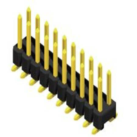 5PH1MSB25-210G0PNTU6X7.5 PIN HEADER 20PIN(2x10) 2.54mm SMT V/T 6x7.5x3.3MM - 1