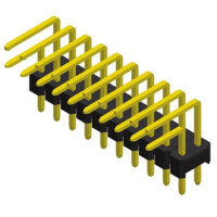 5PH1RDA25-210G0NNBL6.10X PIN HEADER 20PIN(2x10) 2.54mm THT R/A 6.10X4X6.8MM - 1