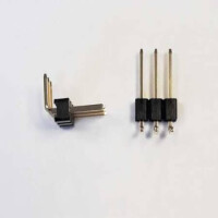5PH1RDA25103G0NNBL6X3X3. PIN HEADER 3PIN(1x3) 2.54mm THT R/A 6X3X3.9MM - 1