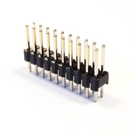 5PH1SDA25-210G0NNBL-6X3 PIN HEADER 20PIN(2x10) 2.54mm THT V/T 6X3mm - 1