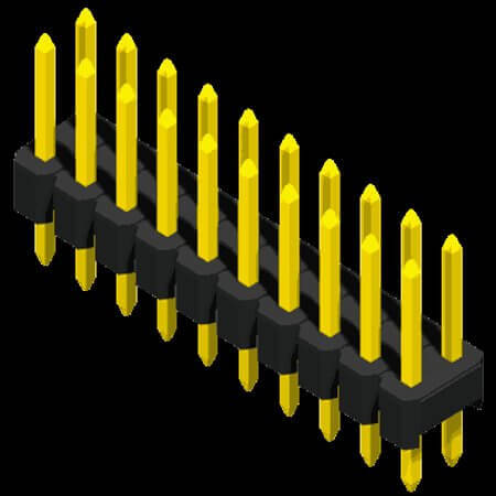 5PH1SDA25-215G0NNBL-6X3 PIN HEADER 30PIN(2X15) 2.54MM THT V/T 6X3MM - 1